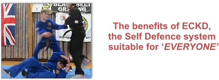 The benefits of ECKD, the Self Defence system suitable for ‘EVERYONE’